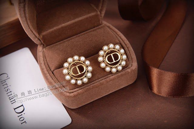 Dior飾品 迪奧經典熱銷款耳釘 小紅書爆款耳環  zgd1167